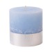 Light Blue Pillar Candle